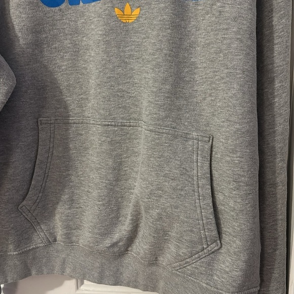 Women’s Gray Adidas Fleece Lined Always Original Hoodie Size Medium - Picture 4 of 8